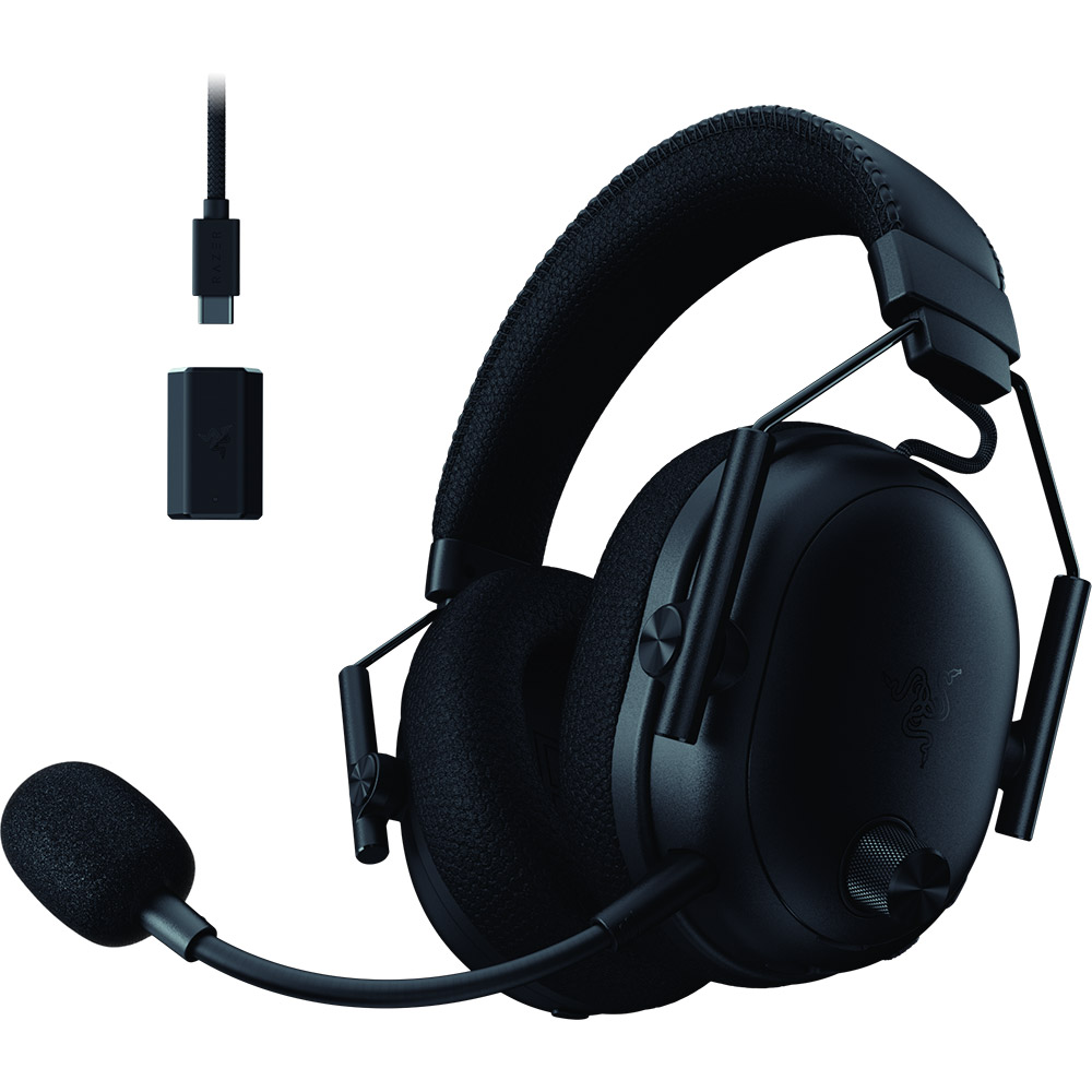 Зовнішній вигляд Гарнітура RAZER Blackshark V3 PRO Wireless Black (RZ04-05400100-R3M1)