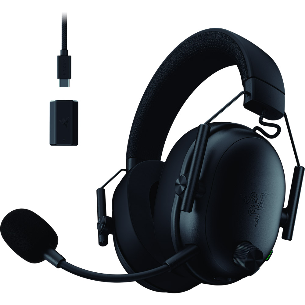Зовнішній вигляд Гарнітура RAZER Blackshark V3 Wireless Black (RZ04-05410100-R3M1)