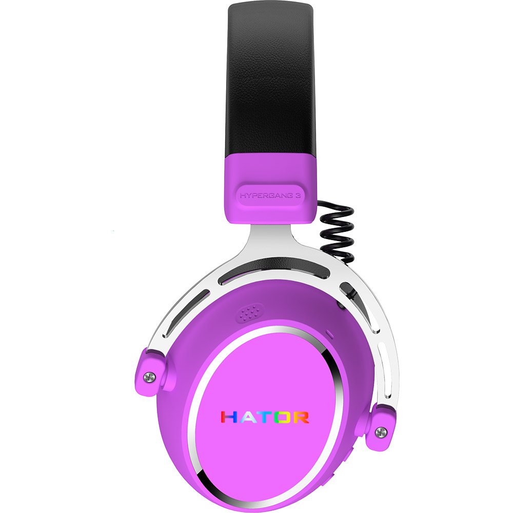Гарнітура HATOR HYPERGANG 3 Hi-Res Violet (ESH52) Особливості знімний мікрофон