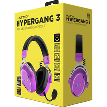 Гарнітура HATOR HYPERGANG 3 Hi-Res Violet (ESH52)