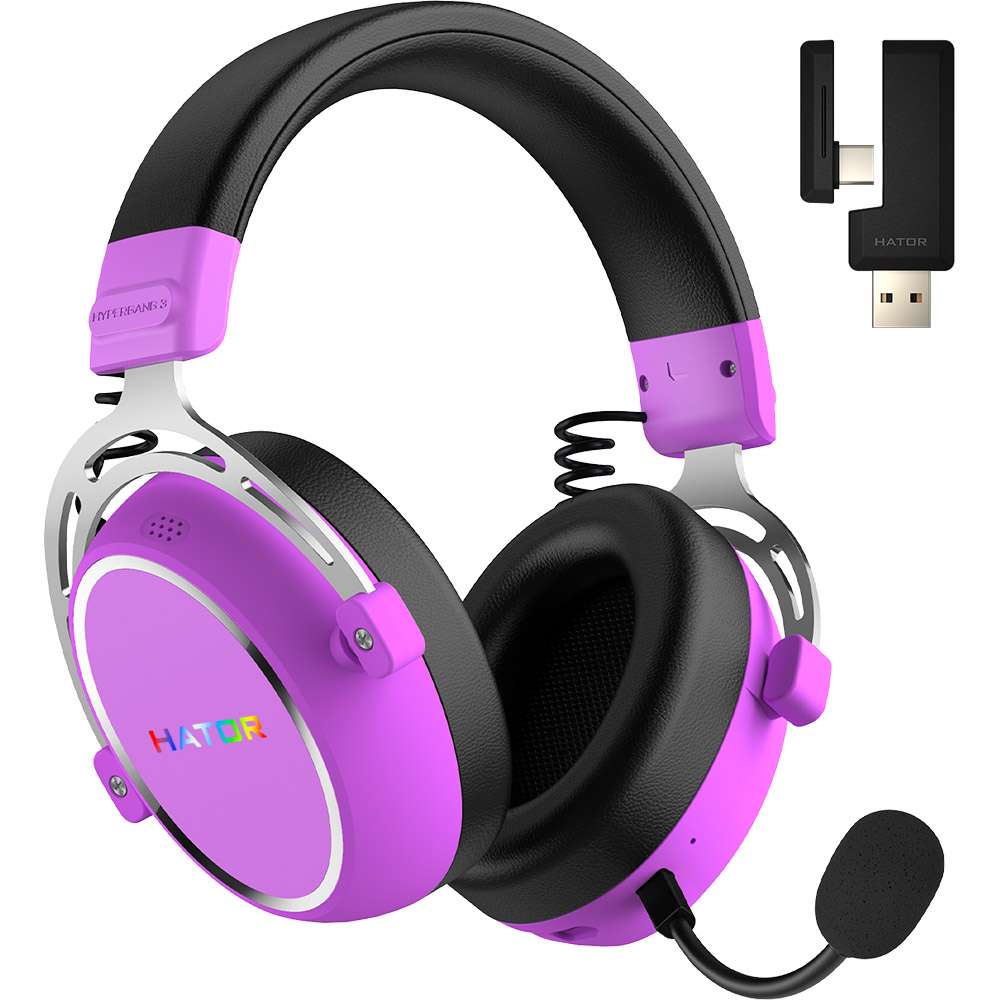 Гарнітура HATOR HYPERGANG 3 Hi-Res Violet (ESH52)