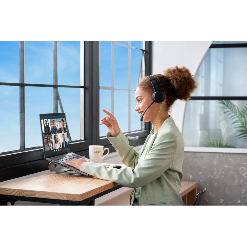 Гарнитура ACER CONFERENCE AHW250 Black (GP.HDS11.01N) Особенности регулятор громкости