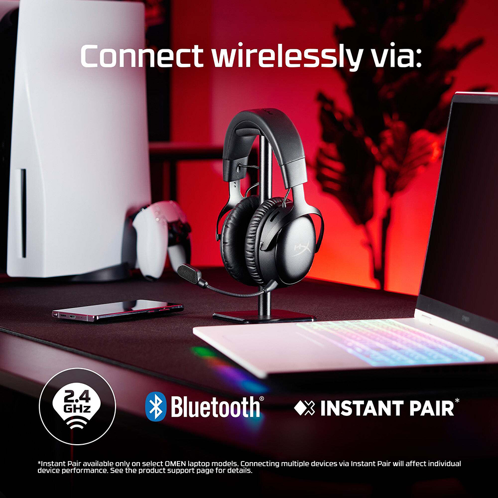 У Фокстрот Гарнітура HYPERX Cloud III S Wireless Black (A59YZAA)