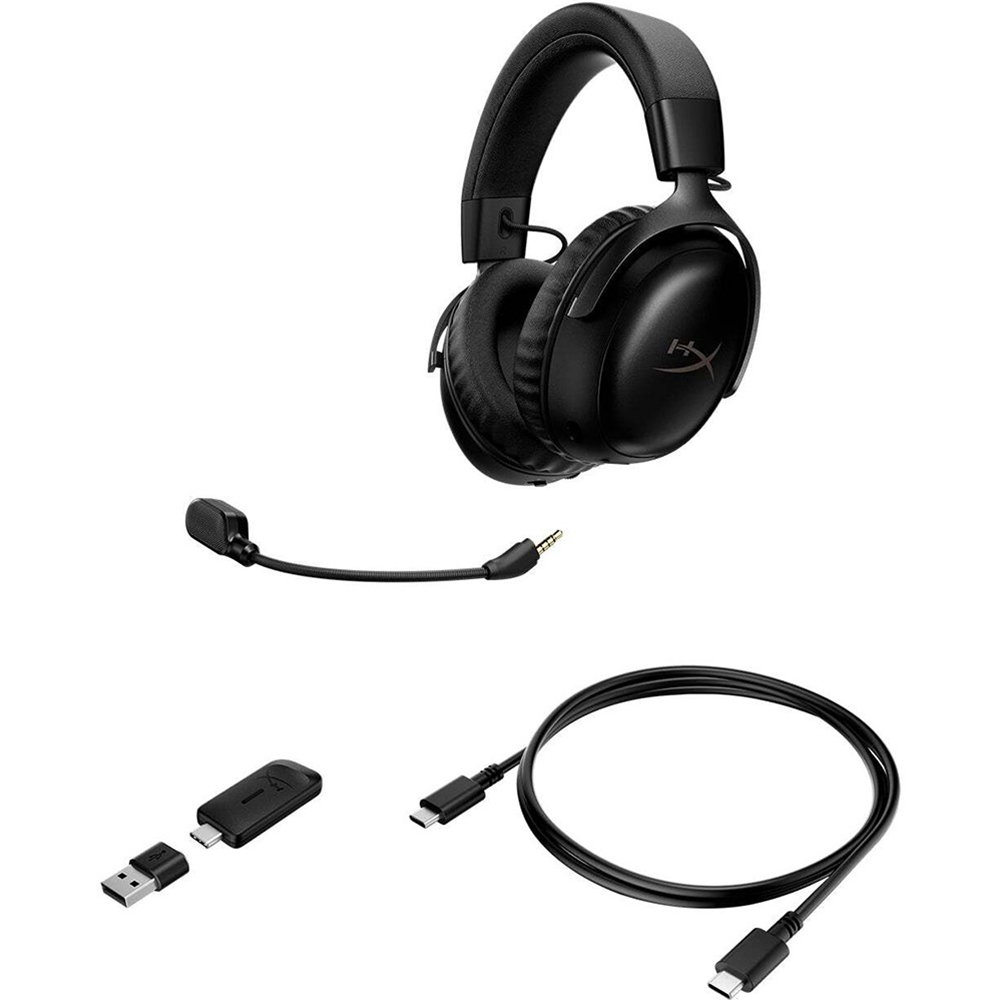 Фото Гарнітура HYPERX Cloud III S Wireless Black (A59YZAA)