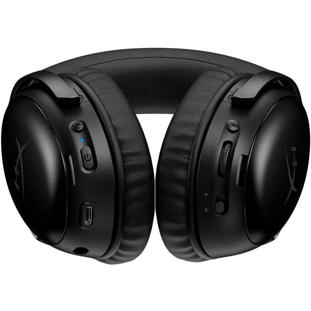 Гарнітура HYPERX Cloud III S Wireless Black (A59YZAA) Кріплення дуга (над головою)
