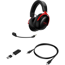 Гарнітура HYPERX Cloud III S Wireless Black-Red (A59Z0AA)