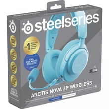 Гарнітура STEELSERIES Arctis Nova 3P MultiPlatform Aqua (61688)