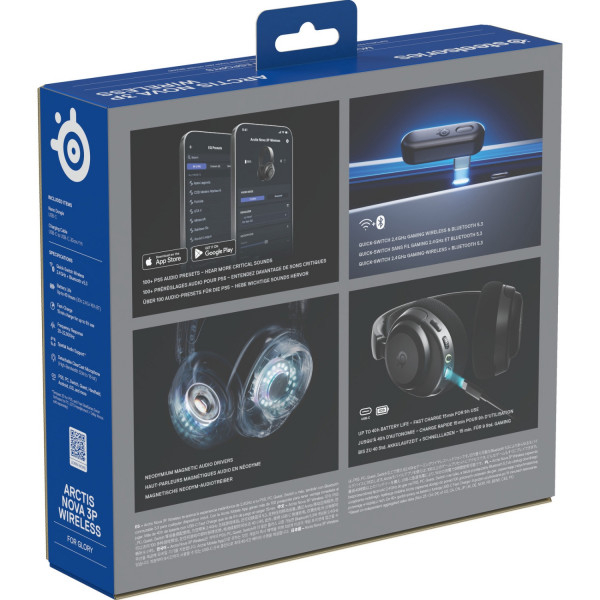 В інтернет магазині Гарнітура STEELSERIES Arctis Nova 3P MultiPlatform Black (61686)
