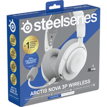 Гарнітура STEELSERIES Arctis Nova 3P Wireless MultiPlatform White (61687)