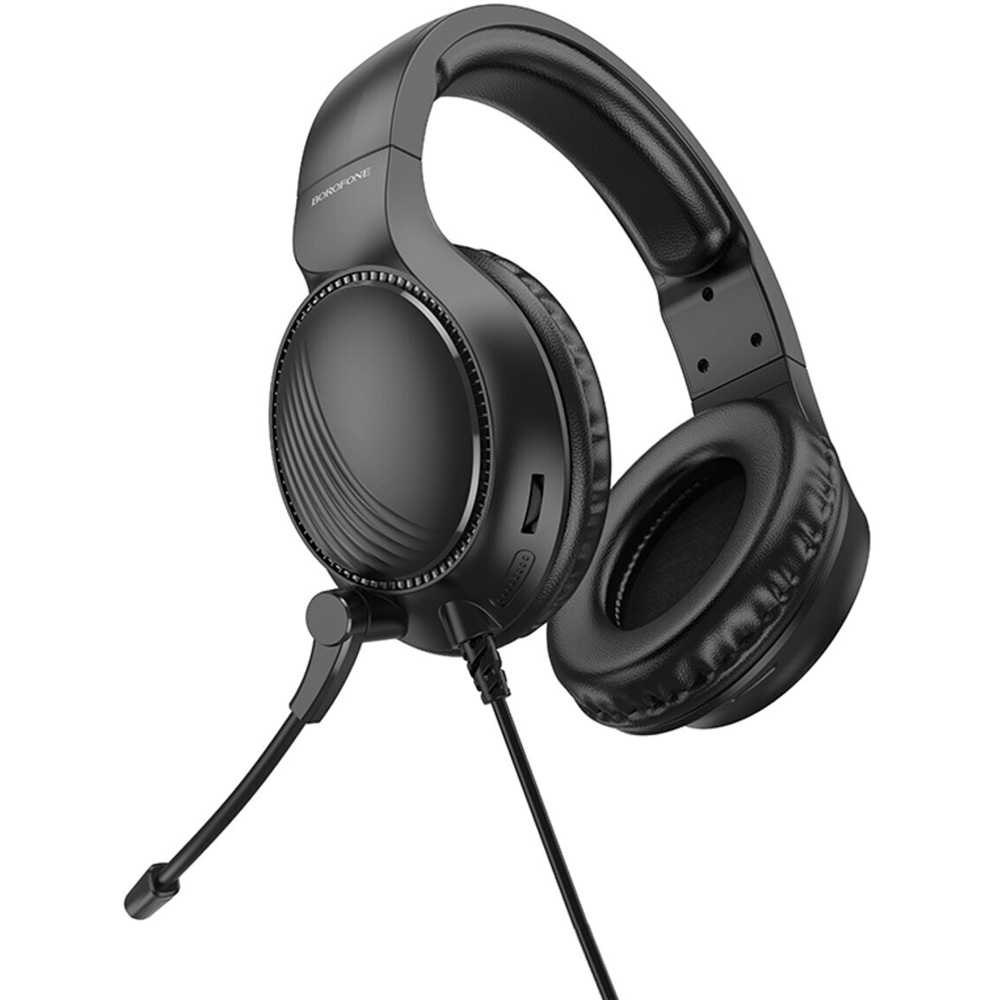 Гарнітура BOROFONE BO109 Black (6941991117077) Кріплення дуга (над головою)