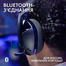 Гарнитура LOGITECH G321 LIGHTSPEED Black (981-001563)