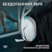 Гарнитура LOGITECH G321 LIGHTSPEED White (981-001569)