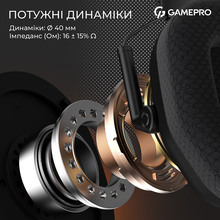 Гарнітура GAMEPRO Genesis Mercury (HS120B)