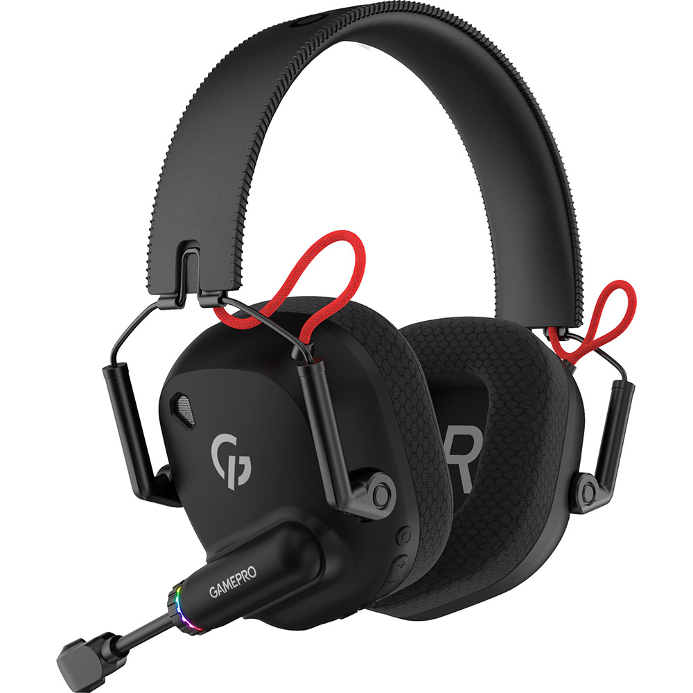 Гарнітура GAMEPRO Genesis Mercury Pro 3-Mode (HSW120B) Додатково Радіус дії: 10 м; Акумулятор: 900 мАг; Час заряджання: 2 год; Час роботи: 40 год