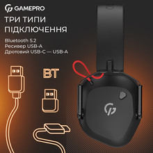 Гарнітура GAMEPRO Genesis Mercury Pro 3-Mode (HSW120B)