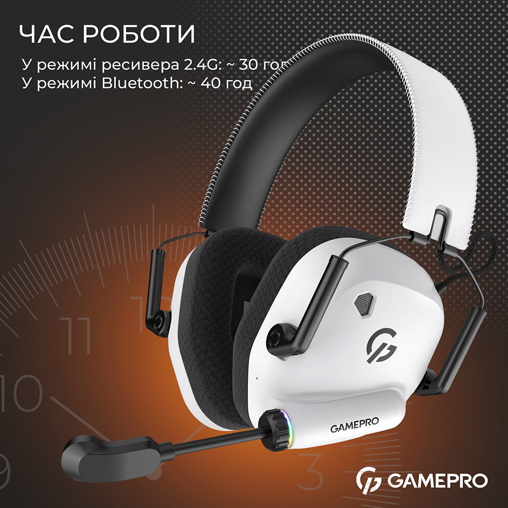 Огляд Гарнітура GAMEPRO Genesis Mercury Pro 3-Mode (HSW120W)