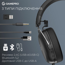 Гарнітура GAMEPRO Asgard Skald 4-Mode (HSW160B)