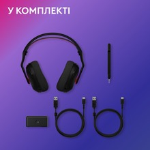 Гарнітура LOGITECH G ASTRO A20 X LIGHTSPEED Wireless Console Gaming with PLAYSYNC AUDIO Black (939-002247)