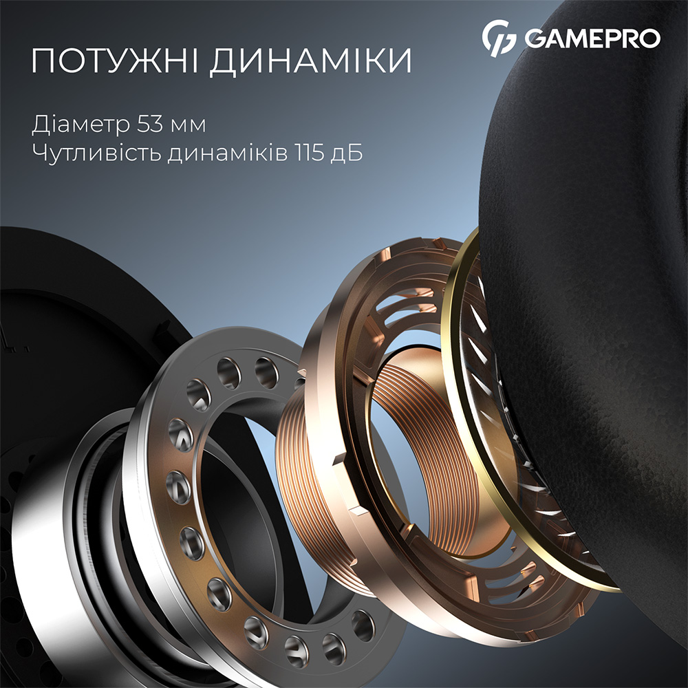 Замовити Гарнітура GAMEPRO Asgard Freya Pro Black (HSW201B)