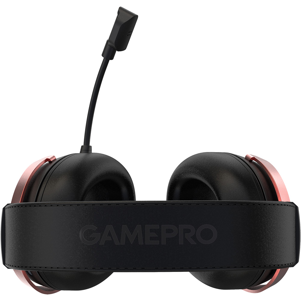 Гарнітура GAMEPRO Asgard Freya Pro Black/Red (HSW201BR) Кріплення дуга (над головою)