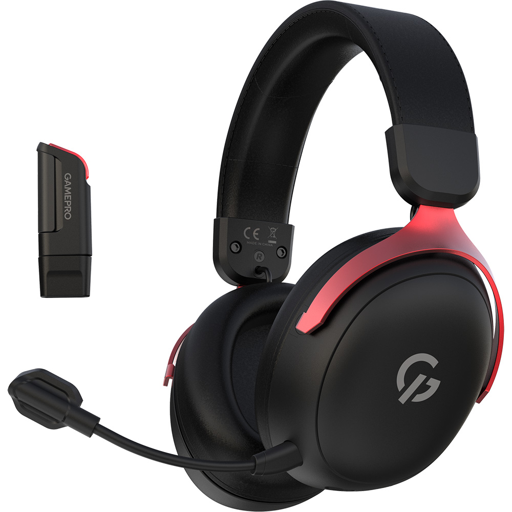 Гарнітура GAMEPRO Asgard Freya Pro Black/Red (HSW201BR)