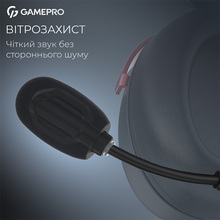 Гарнітура GAMEPRO Asgard Freya Pro Black/Red (HSW201BR)