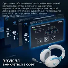 Гарнитура GAMEPRO Asgard Freya Pro White/Blue (HSW201WB)