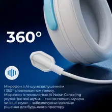 Гарнитура GAMEPRO Asgard Freya Pro White/Blue (HSW201WB)