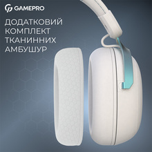 Гарнитура GAMEPRO Asgard Freya Pro White/Blue (HSW201WB)