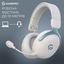 Гарнитура GAMEPRO Asgard Freya Pro White/Blue (HSW201WB)