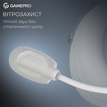 Гарнитура GAMEPRO Asgard Freya Pro White/Blue (HSW201WB)