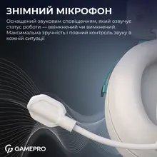 Гарнитура GAMEPRO Asgard Freya Pro White/Blue (HSW201WB)