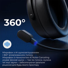 Гарнітура GAMEPRO Asgard Skadi Black (HSW191B)