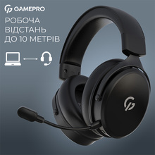 Гарнитура GAMEPRO Asgard Skadi Black (HSW191B)