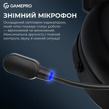 Гарнітура GAMEPRO Asgard Skadi Black (HSW191B)