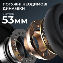 Гарнітура GAMEPRO Asgard Skadi Black (HSW191B)