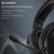 Гарнитура GAMEPRO Asgard Skadi Black (HSW191B)