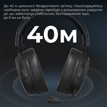 Гарнітура GAMEPRO Asgard Skadi Black (HSW191B)