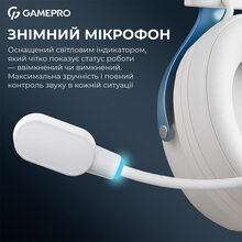 Гарнитура GAMEPRO Asgard Skadi White/Blue (HSW191WB)