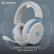 Гарнитура GAMEPRO Asgard Skadi White/Blue (HSW191WB)