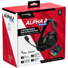 Гарнітура HYPERX Cloud Alpha 2 Wireless Black (AJ5C7AA) Гарнітура HYPERX Cloud Alpha 2 Wireless Black (AJ5C7AA)