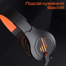 Гарнітура MEETION MT-HP021-A Black/Orange Гарнітура MEETION MT-HP021-A Black/Orange