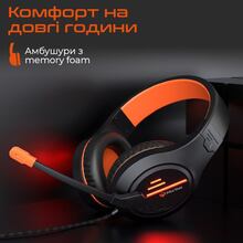 Гарнітура MEETION MT-HP021-A Black/Orange Гарнітура MEETION MT-HP021-A Black/Orange