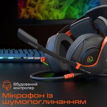 Гарнітура MEETION MT-HP099-A Black/Orange Гарнітура MEETION MT-HP099-A Black/Orange