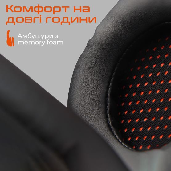 Гарнітура MEETION MT-HP020-A Black/Orange Гарнітура MEETION MT-HP020-A Black/Orange Клас геймерська