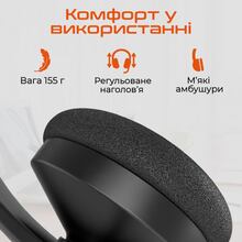 Гарнітура MEETION MT-HP002-A Black/Orange Гарнітура MEETION MT-HP002-A Black/Orange