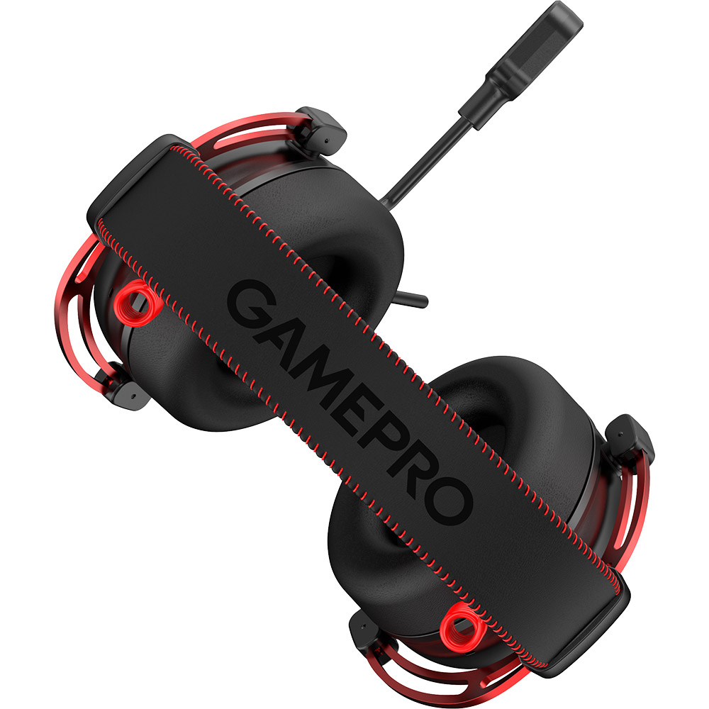 Фото Гарнітура GamePro Asgard Skald Origin Black-Red (HS850BR)