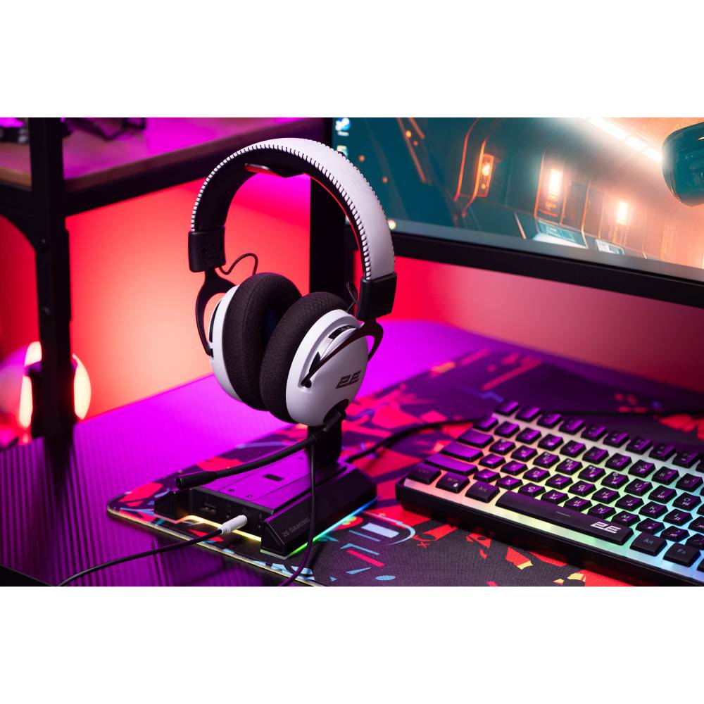 Изображение Гарнитура 2E GAMING HG310 V2 1.5м White (2E-HG310V2-WT)