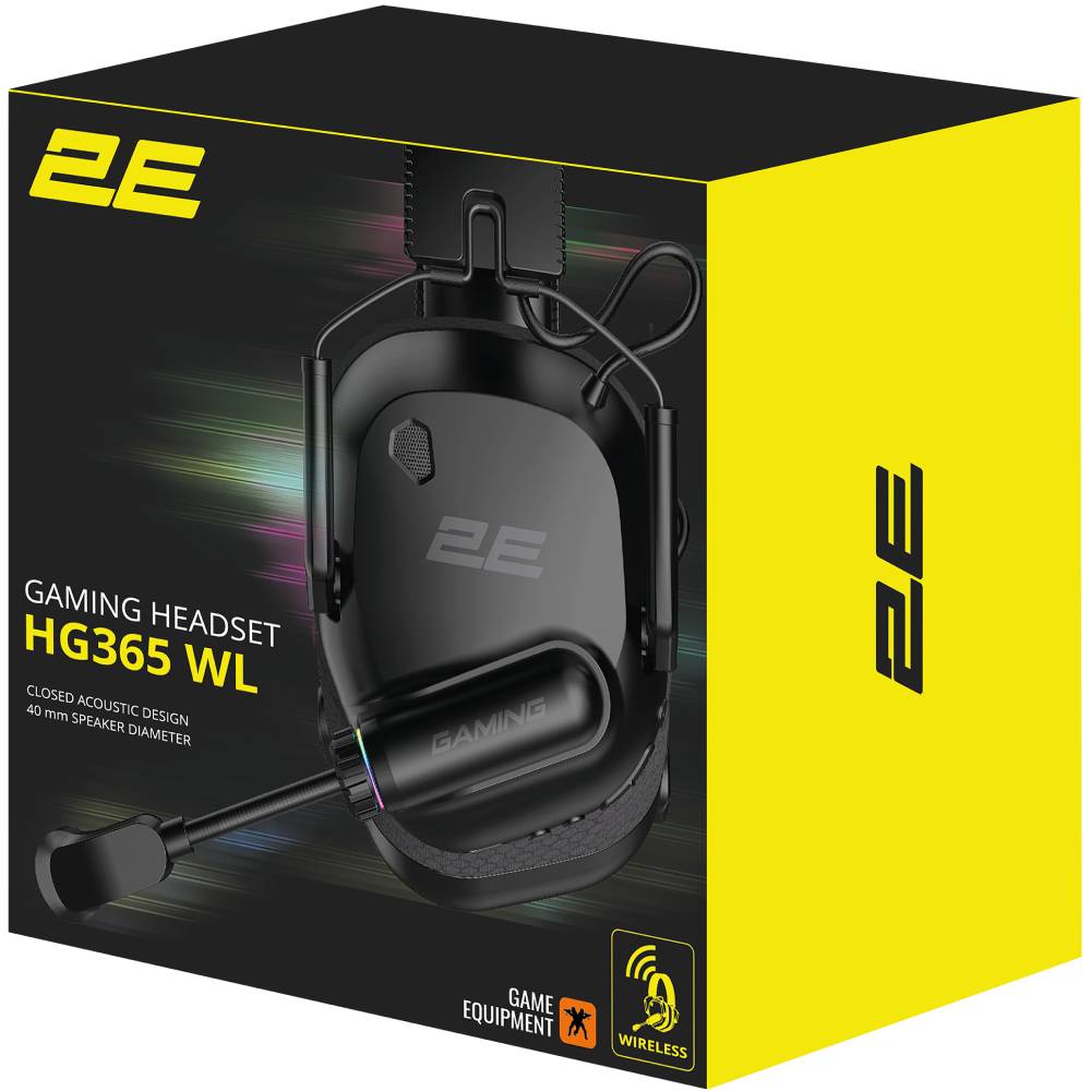 В Україні Гарнітура 2E GAMING Headset HG365 Black (2E-HG365BK-WL)