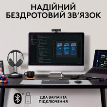 Гарнітура LOGITECH ZONE VIBE Wireless UC Wireless GRAPHITE (981-001199)